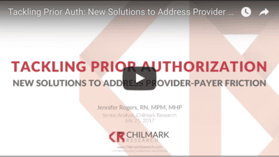 Tackling Prior Authorization Webinar Now Available