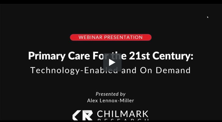 Webinar — Primary Care for the 21st Century